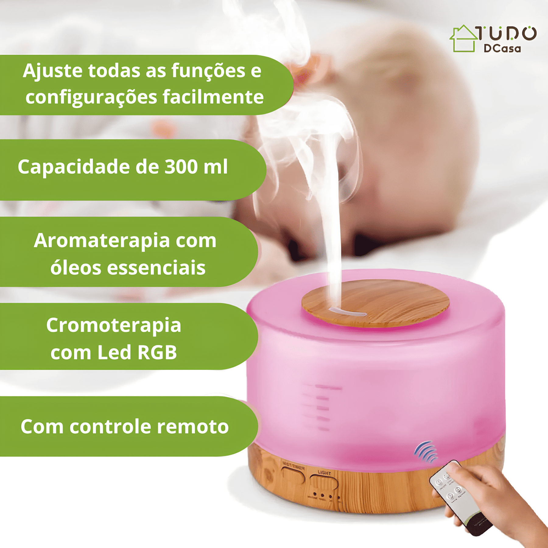 Umidificador De Ar 3 em 1