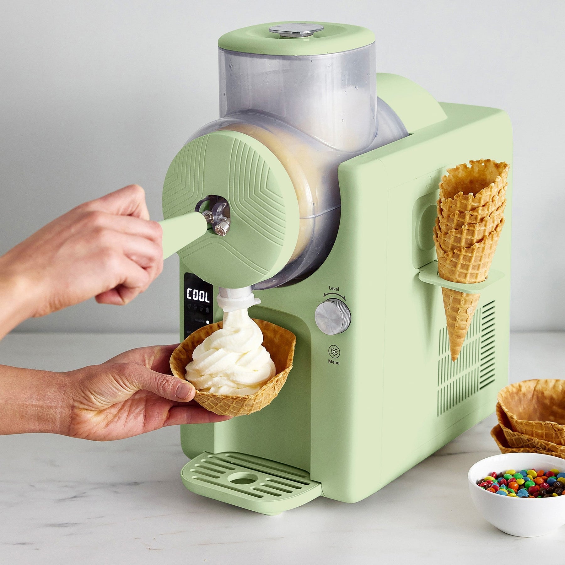 Máquina de Sorvete e Bebida Congelada GREENPAN