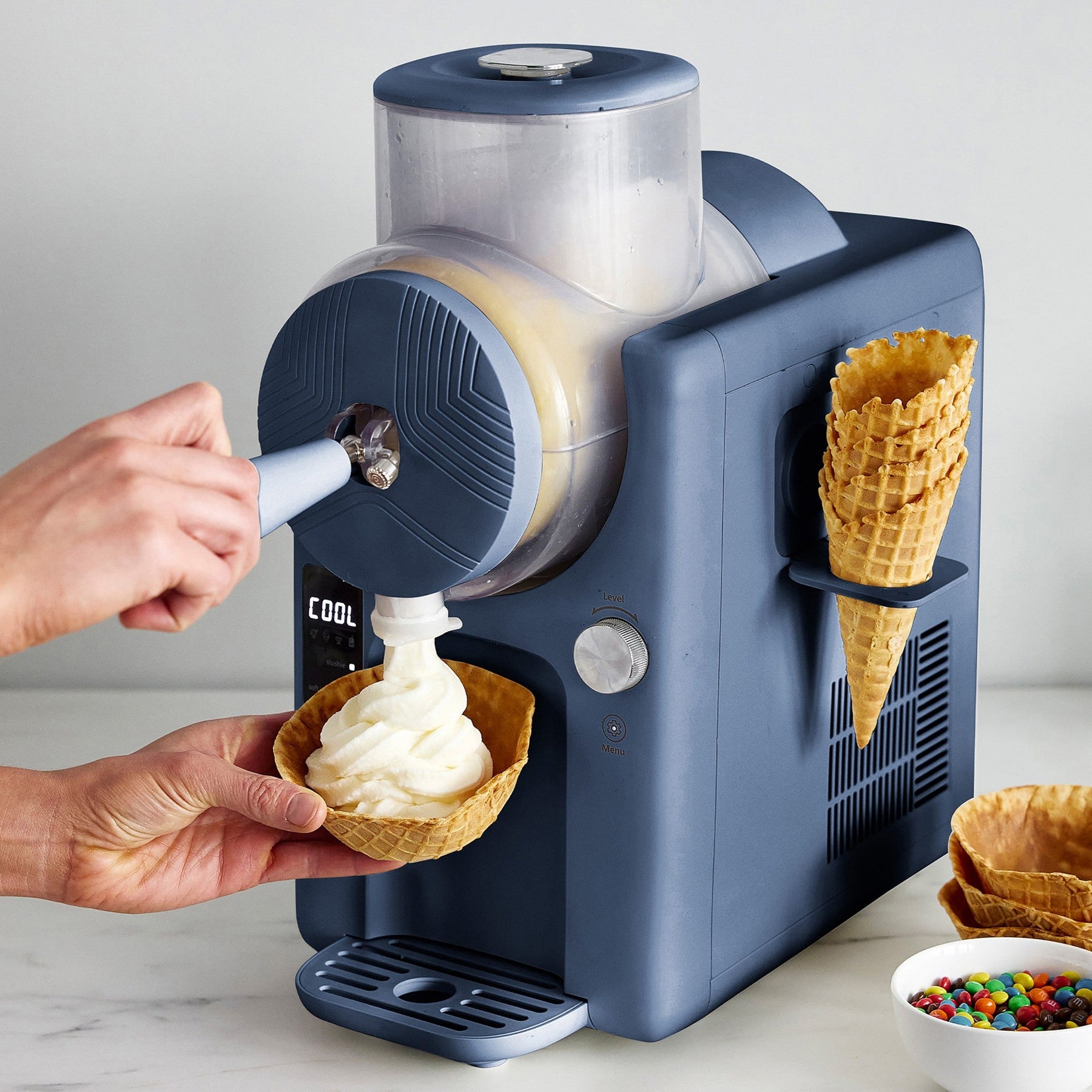 Máquina de Sorvete e Bebida Congelada GREENPAN
