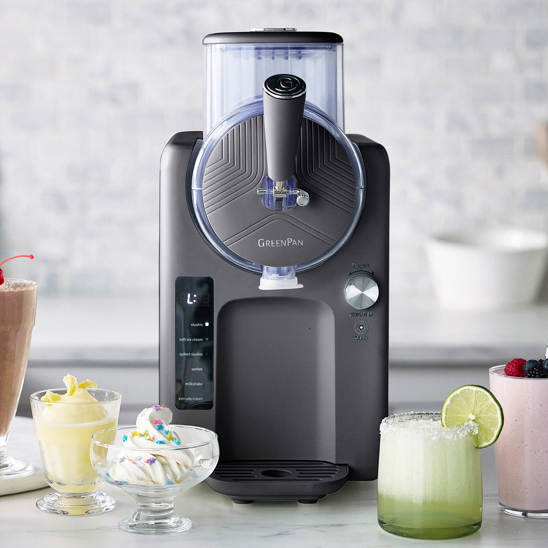 Máquina de Sorvete e Bebida Congelada GREENPAN