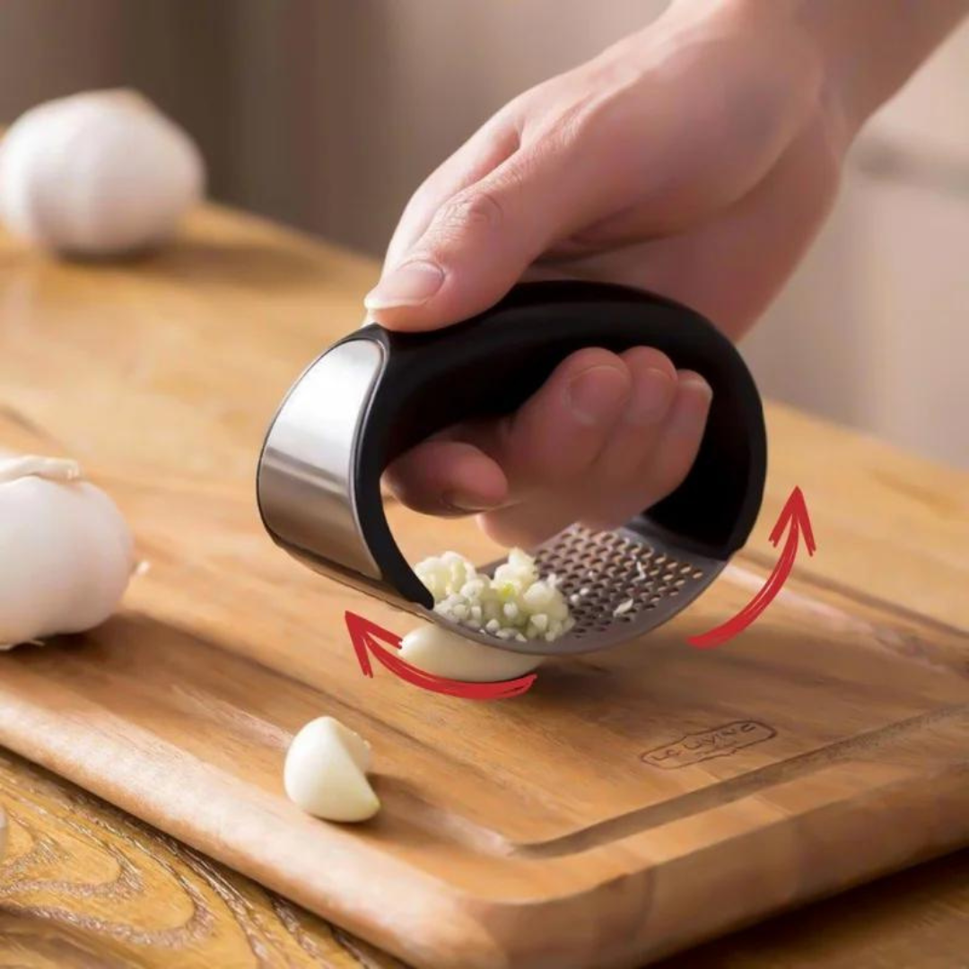 Amassador de Alho em Aço Inoxidável Compre 1 Leve 2