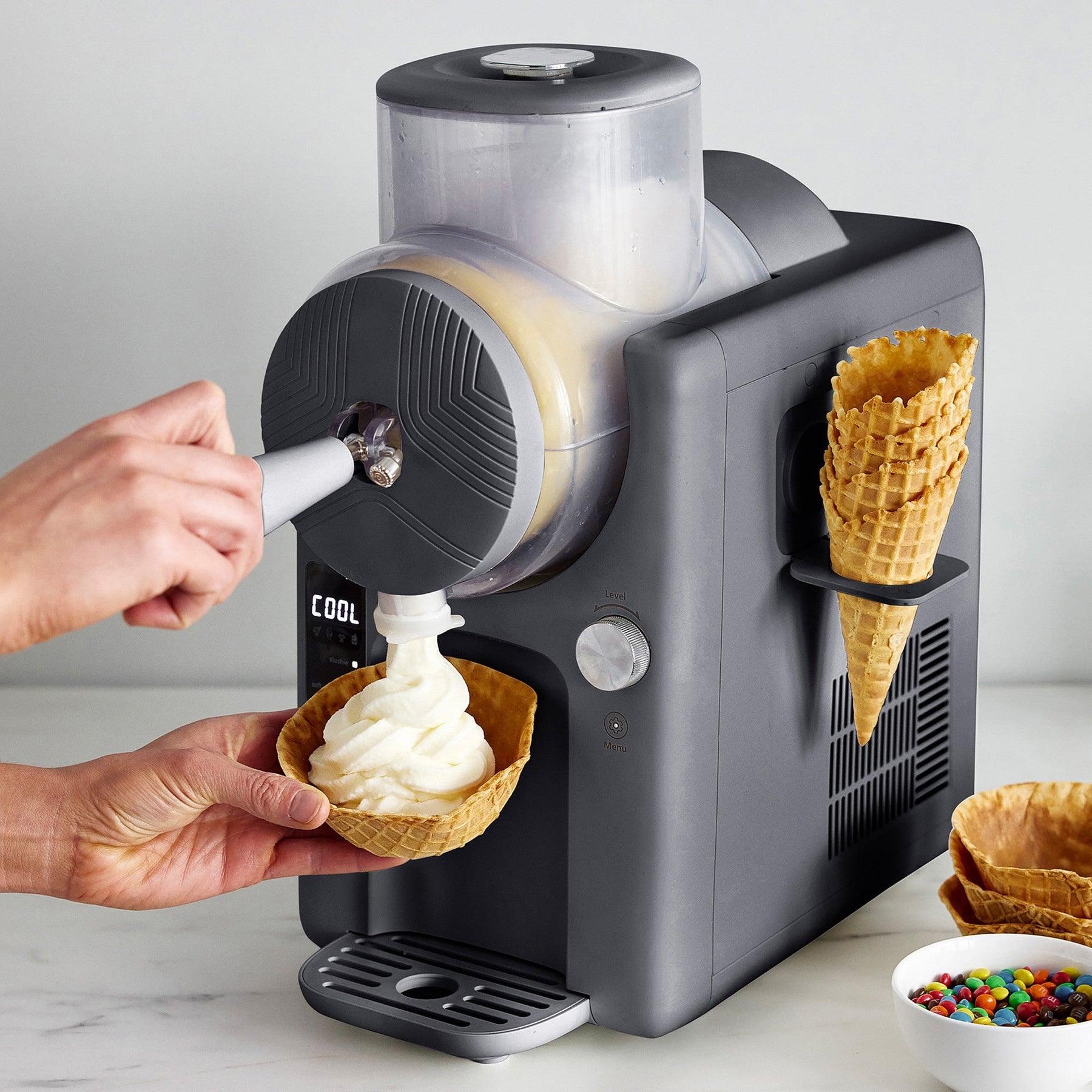 Máquina de Sorvete e Bebida Congelada GREENPAN