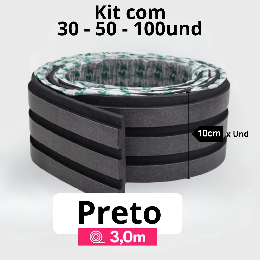 Kit Painel Ripado Autocolante 3M Laminado | Linha Madeto | DIY