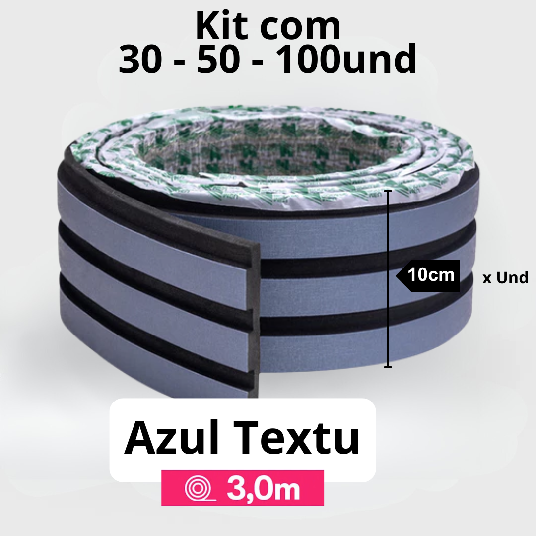 Kit Painel Ripado Autocolante 3M Laminado | Linha Madeto | DIY