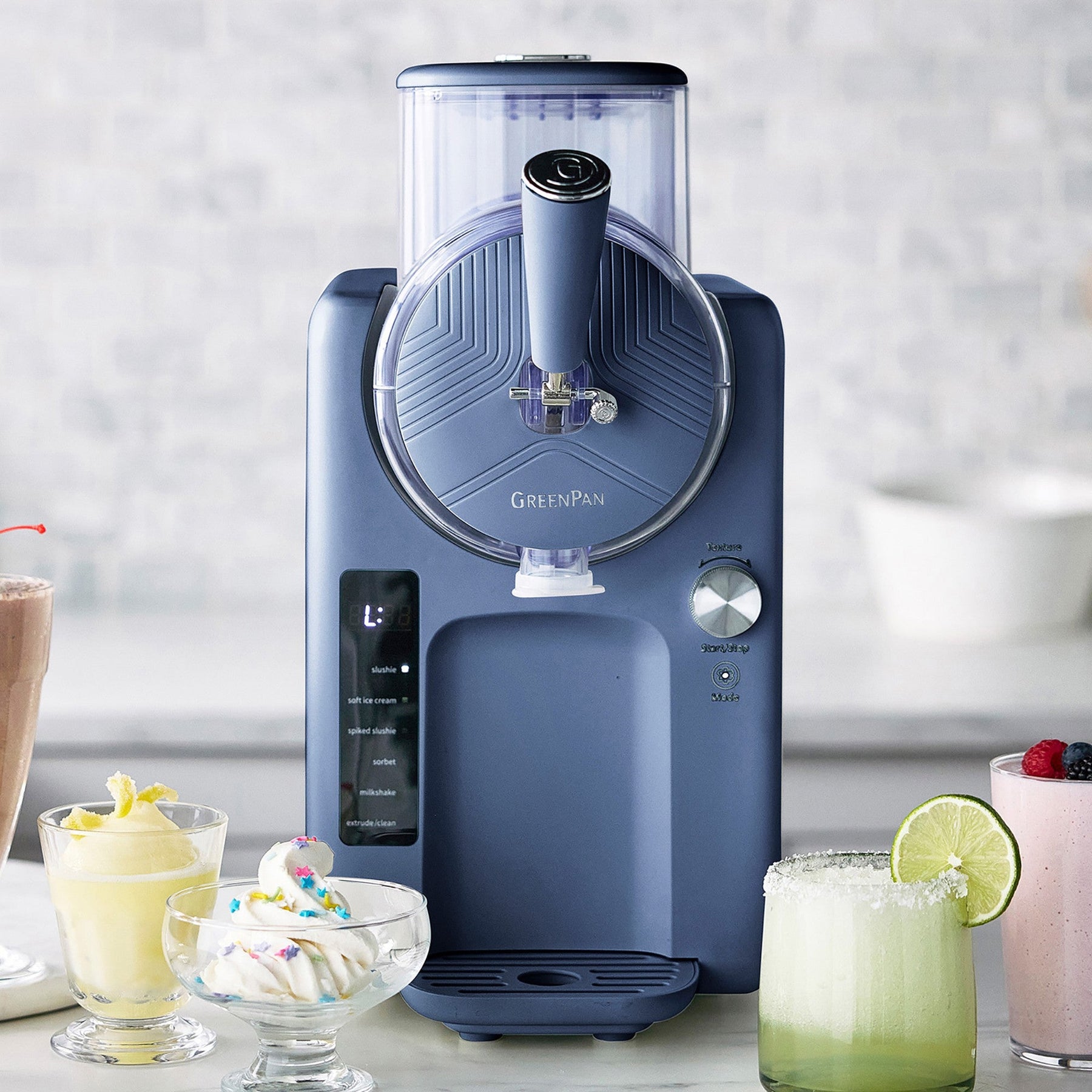 Máquina de Sorvete e Bebida Congelada GREENPAN