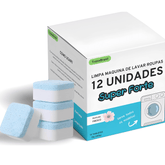 Pastilhas de Limpeza e  Higienização para Maquina de Lavar - LavaClean Pro