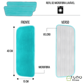 MOP Spray Rodo Esfregão com Reservatório