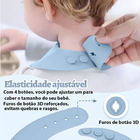 Kit 8 Talheres Infantil Com Ventosa Canudo Colher Babador Garfo