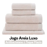 Jogo de Toalhas Buddemeyer Dual Air Banhão 5 Peças | Areia Luxo