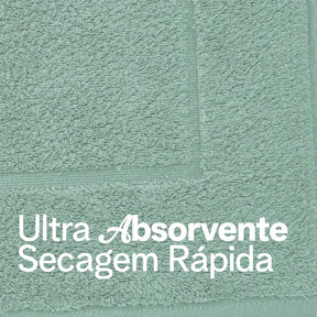 Jogo de Toalhas Buddemeyer Dual Air Banhão 5 Peças | Verde Royal