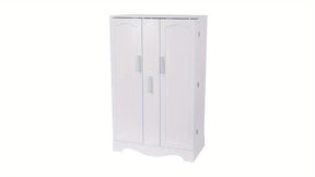 Armário de despensa de 47" com gaveta, armário de despensa de cozinha com portas e prateleiras ajustáveis, armário de armazenamento para despensa de alimentos, armário de buffet independente para uso na cozinha, sala de estar e sala de jantar
